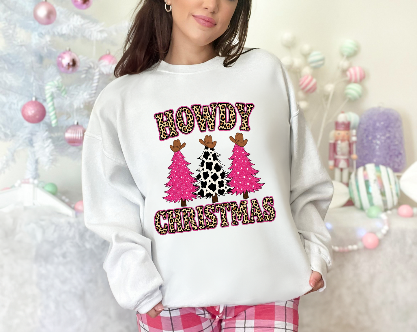 Leopard Howdy Christmas