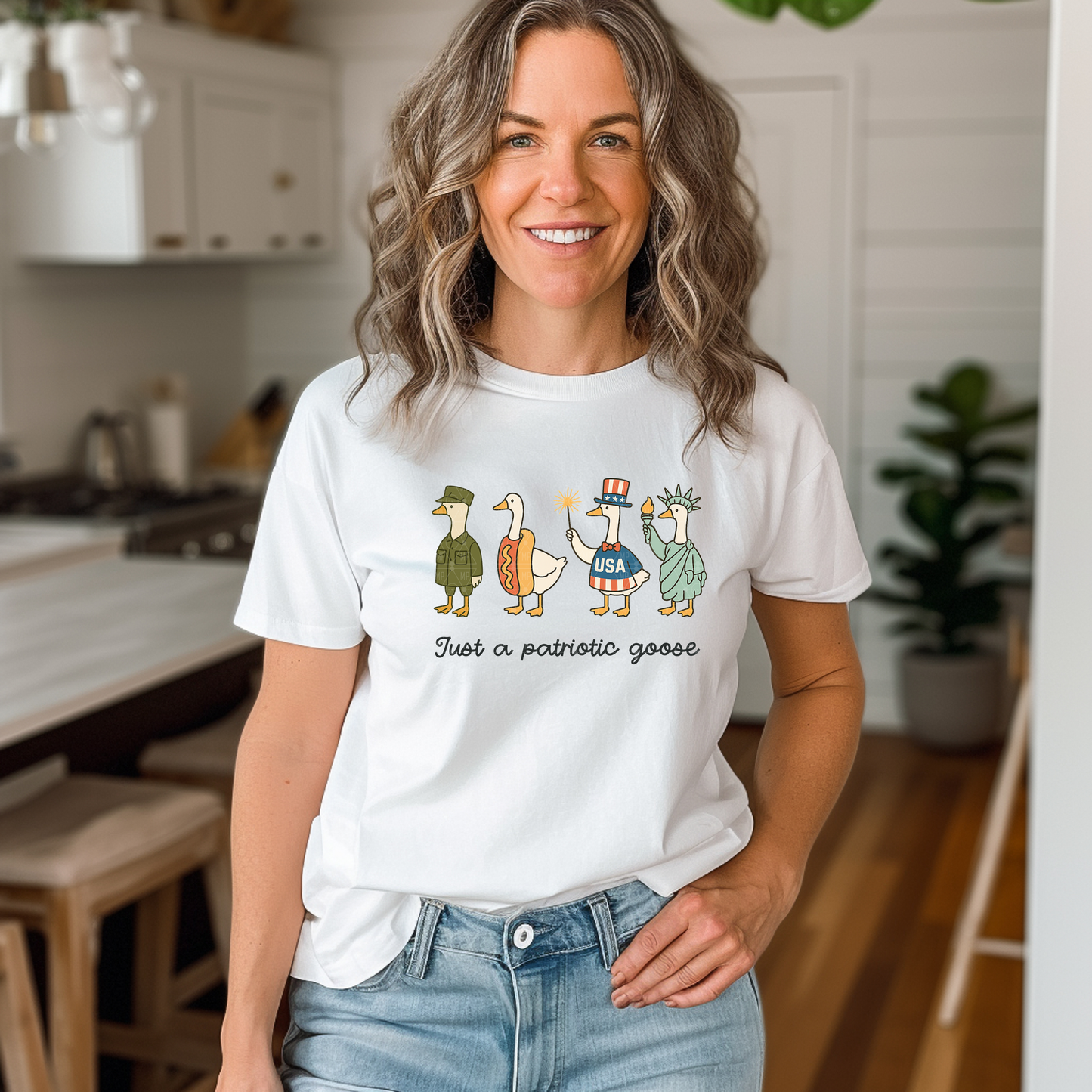 Just A Patriotic Goose