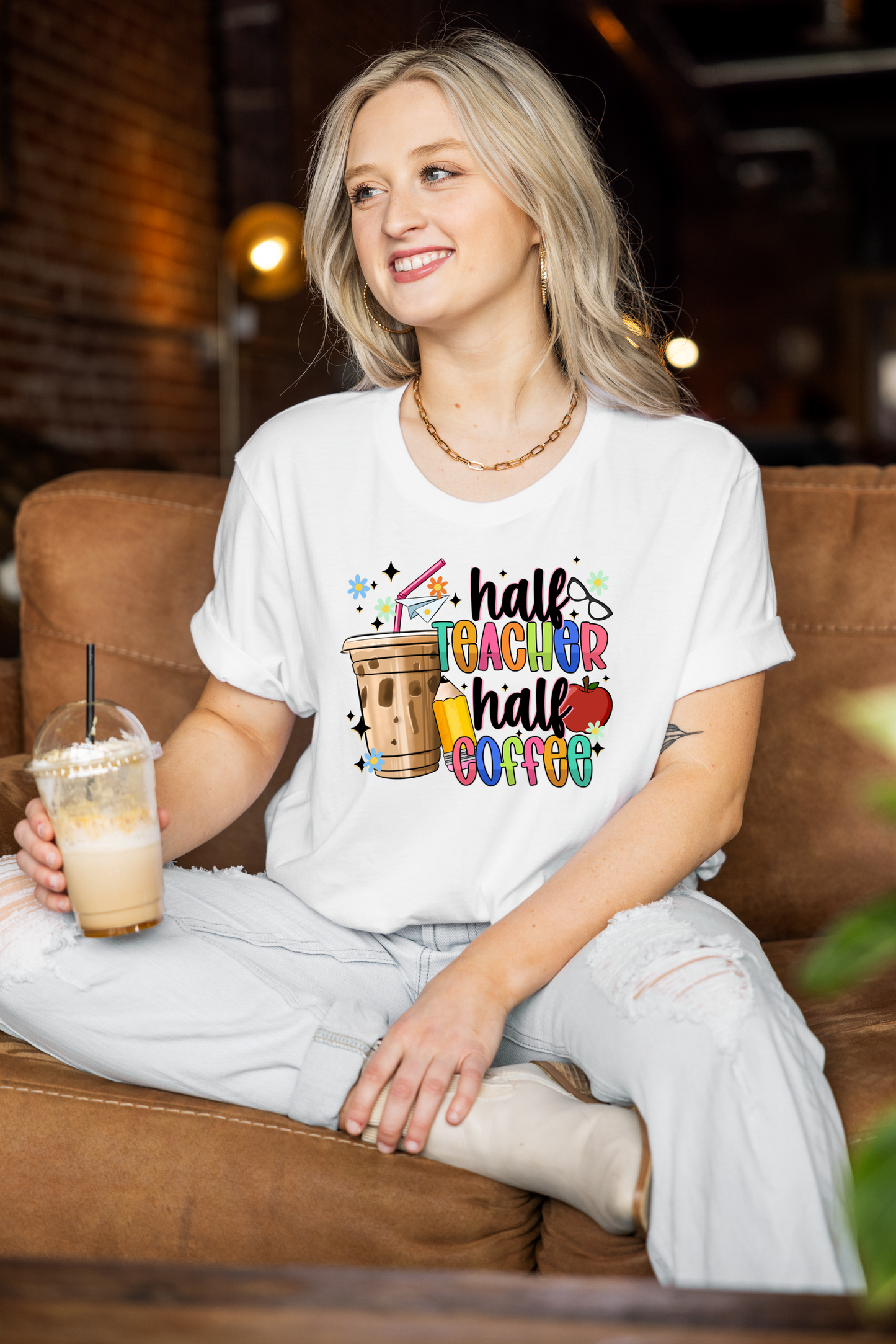 Half Teacher Half Coffee