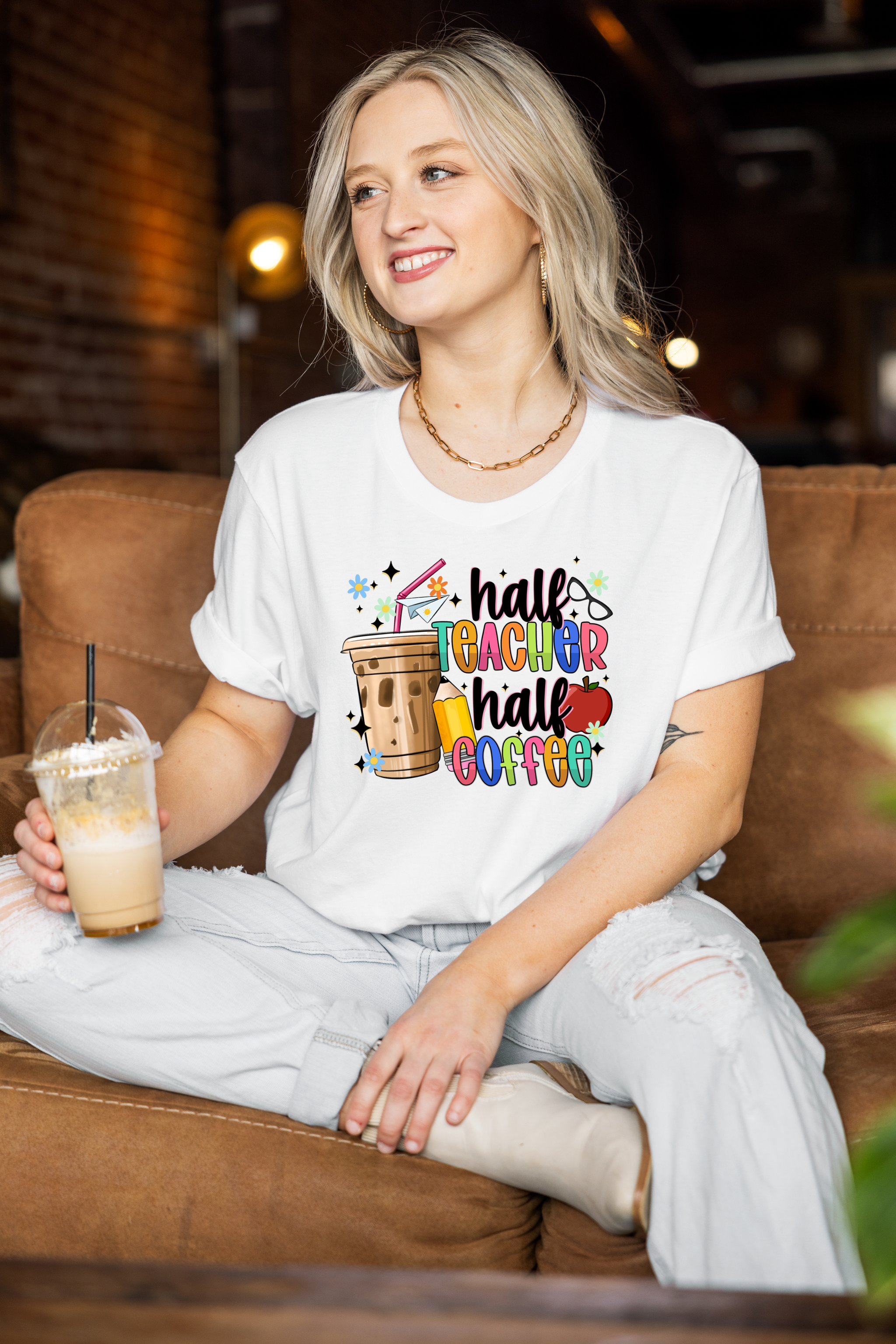 Half Teacher Half Coffee