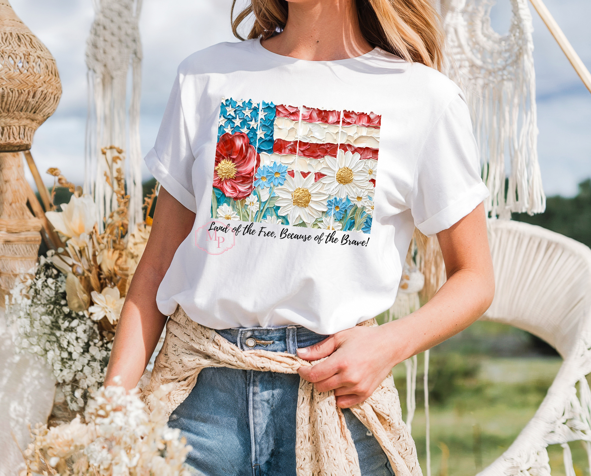 Painted Land of the Free, Because of the Brave!