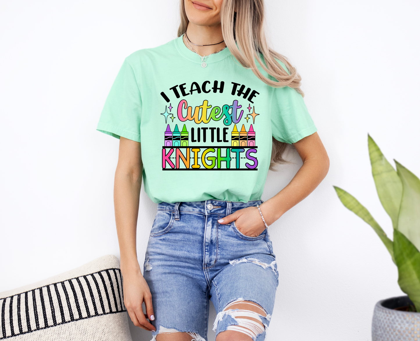 I Teach The Cutest Little Knights