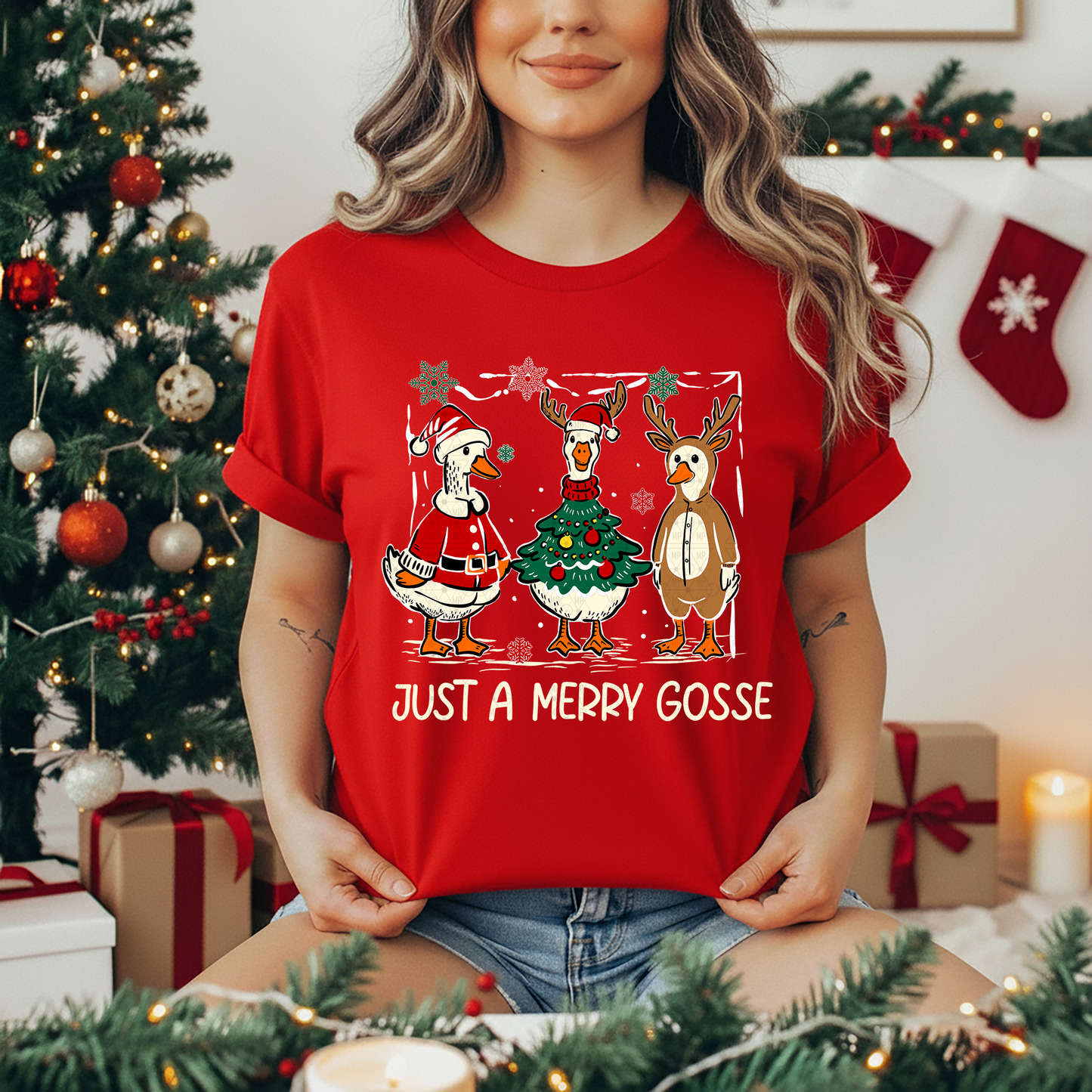 Christmas Just A Merry Goose