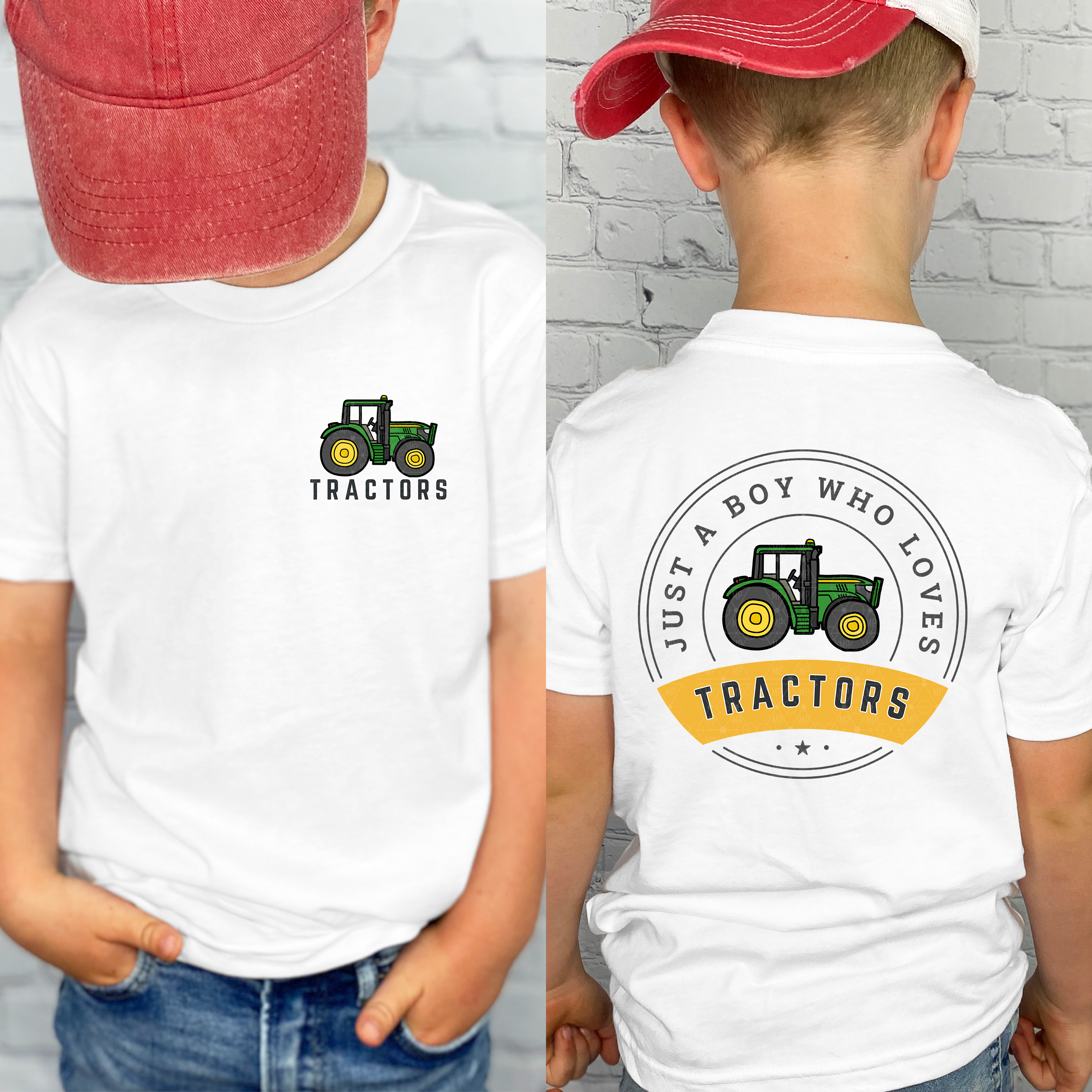 Just A Boy Who Loves Tractors