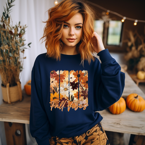 Load image 1 in gallery view. Fall Vibes Painted Boho Flowers