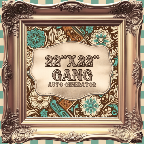 Load image 1 in gallery view. 22” x 22” Gang Sheet Auto Generate Builder