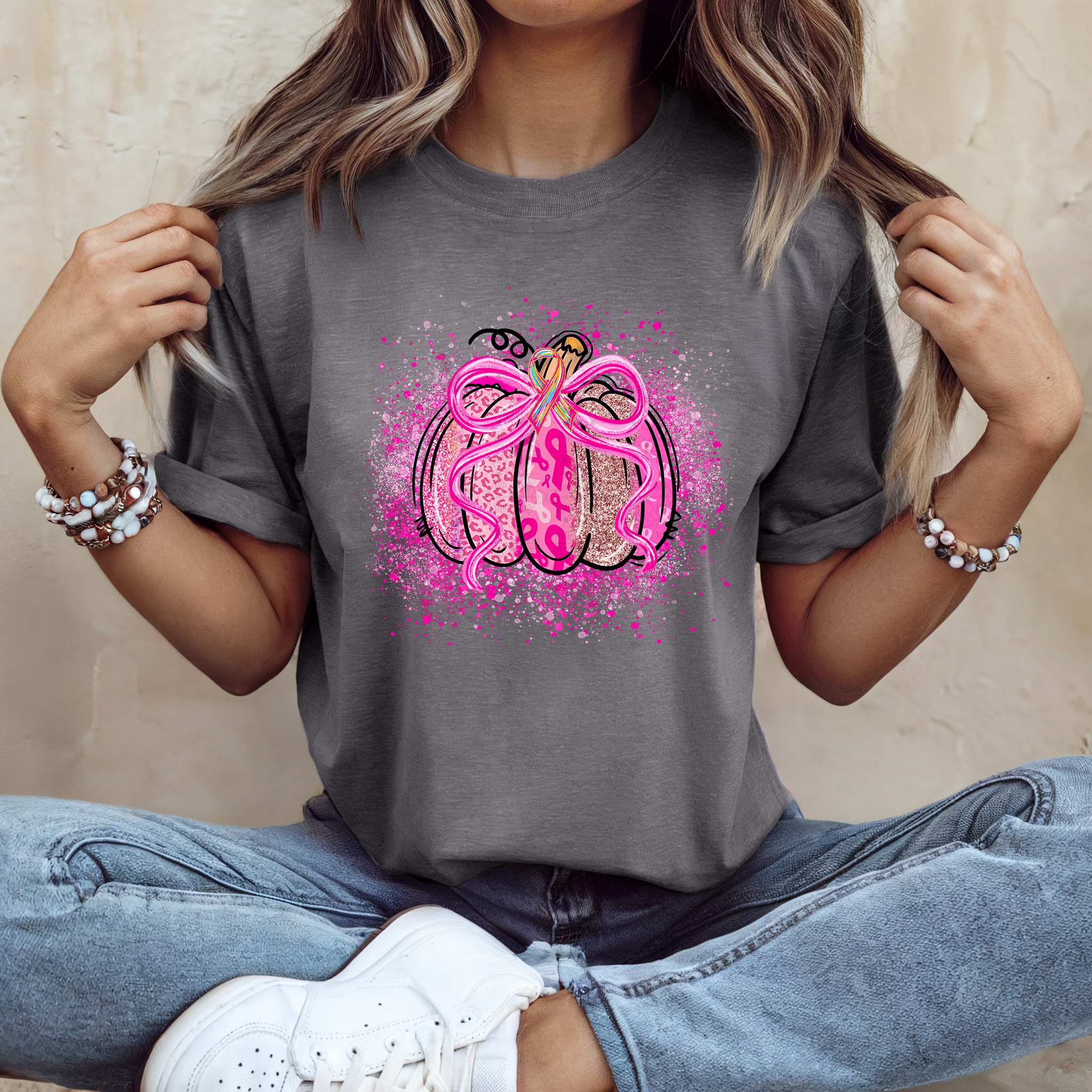 Sparkle Pink Pumpkin