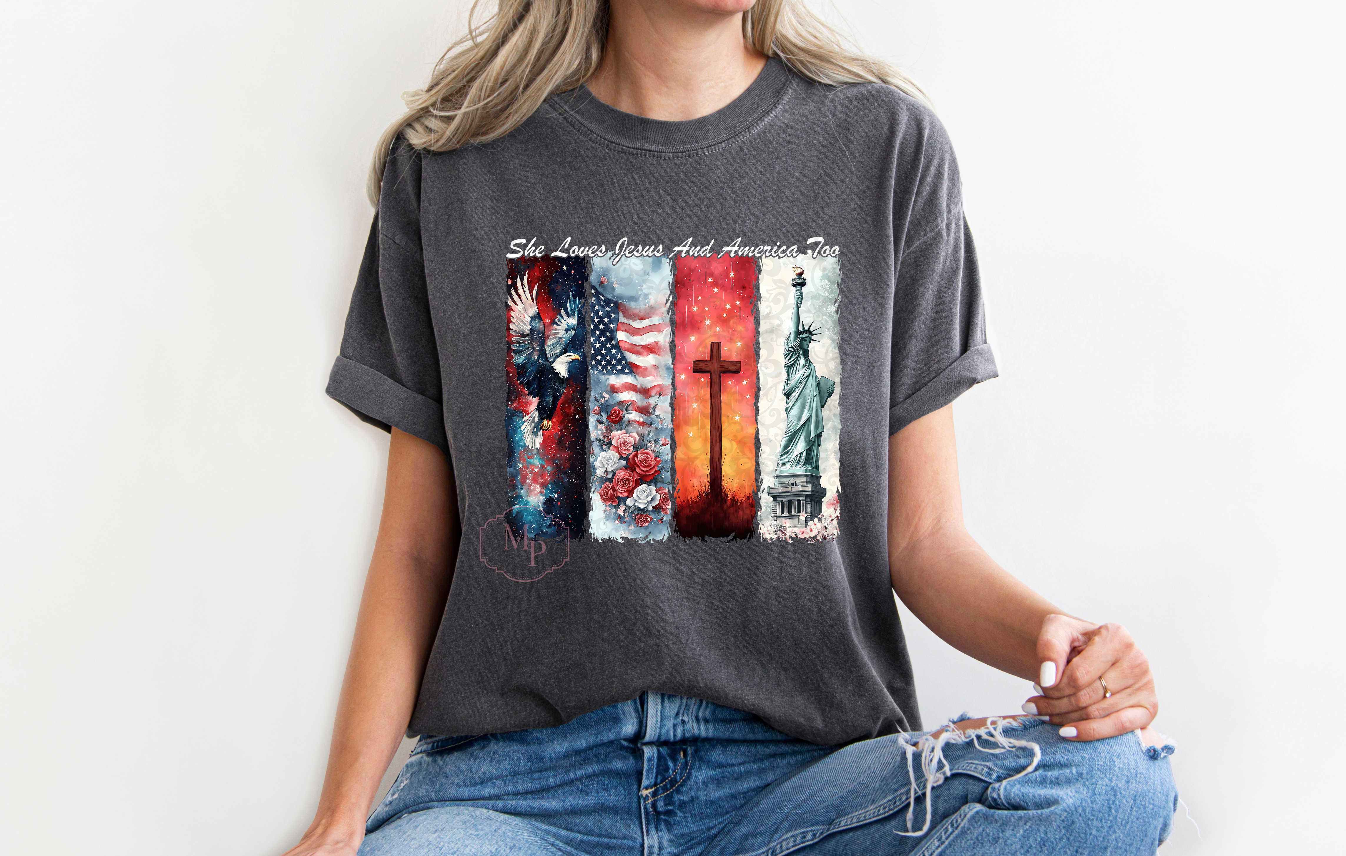 She Loved Jesus And America Too Swatches