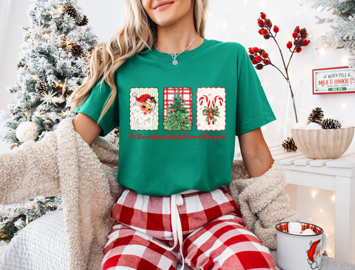 Load image 1 in gallery view. The Most Wonderful Time of Year Square Doodles