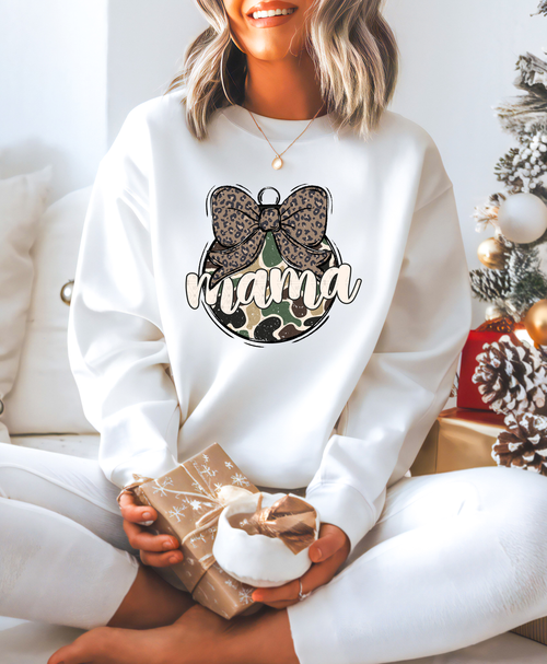 Load image 1 in gallery view. Mama Camo Ornament