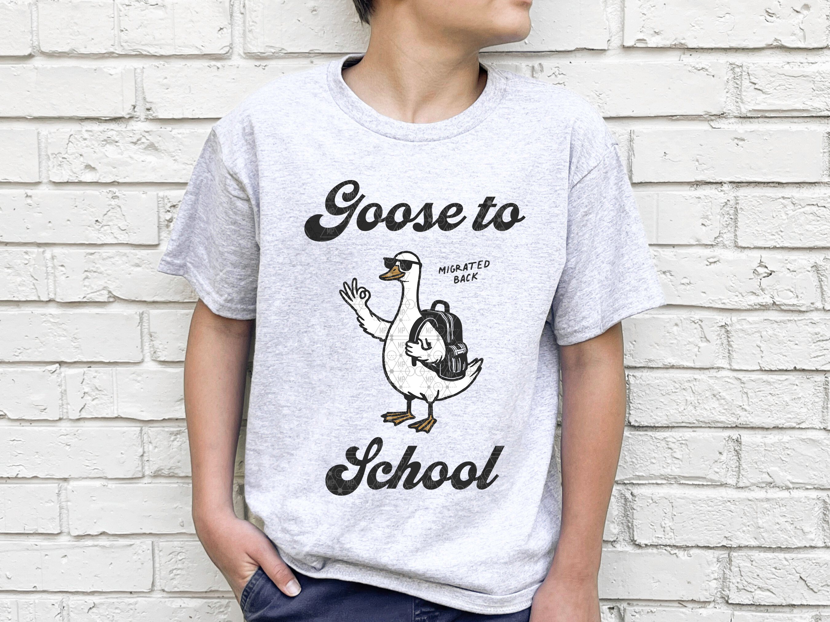 Goose To School