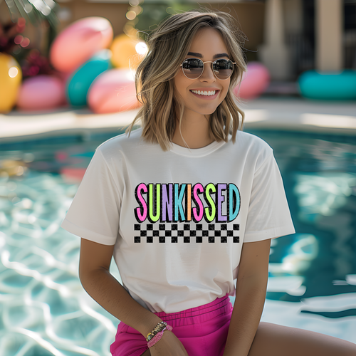 Load image 1 in gallery view. Checkered Sunkissed