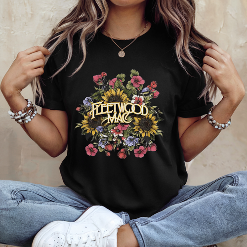 Load image 1 in gallery view. Floral Fleetwood Mac