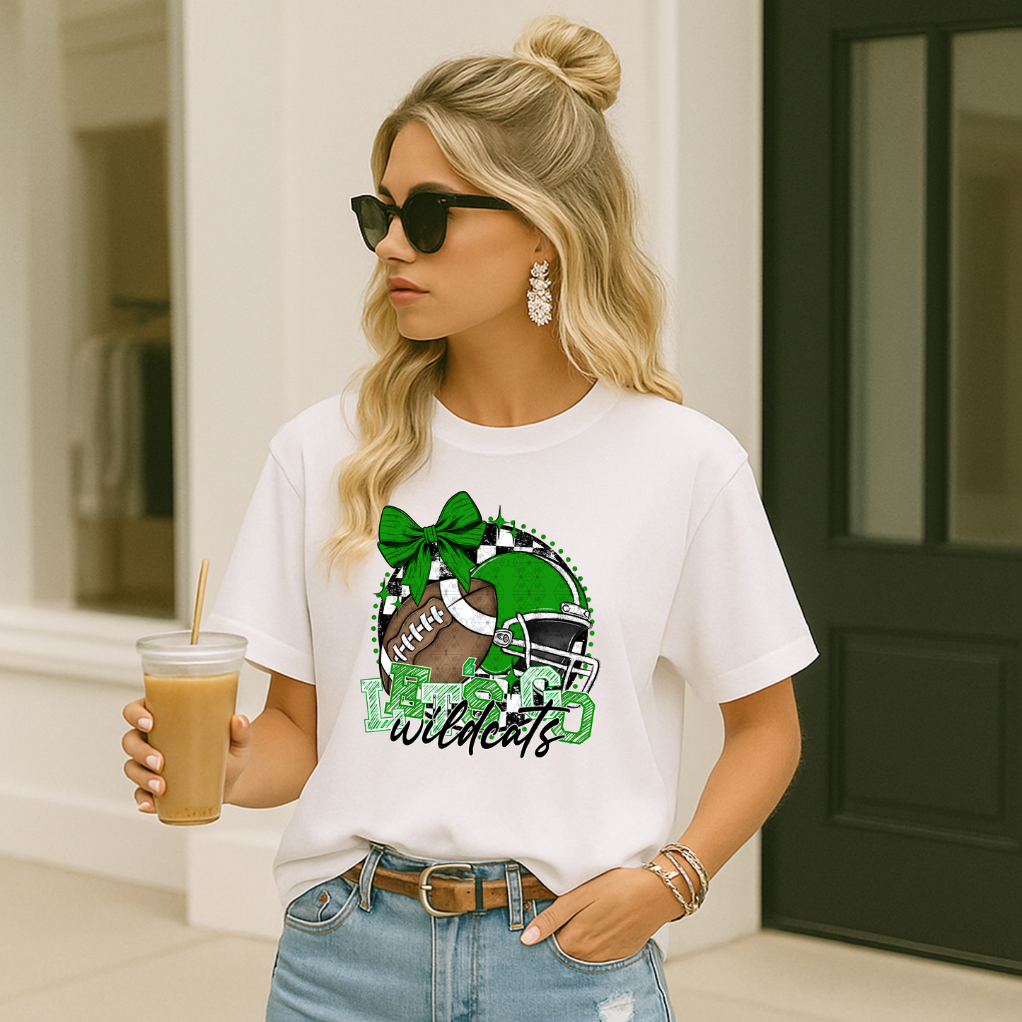 Let's Go Wildcats Green