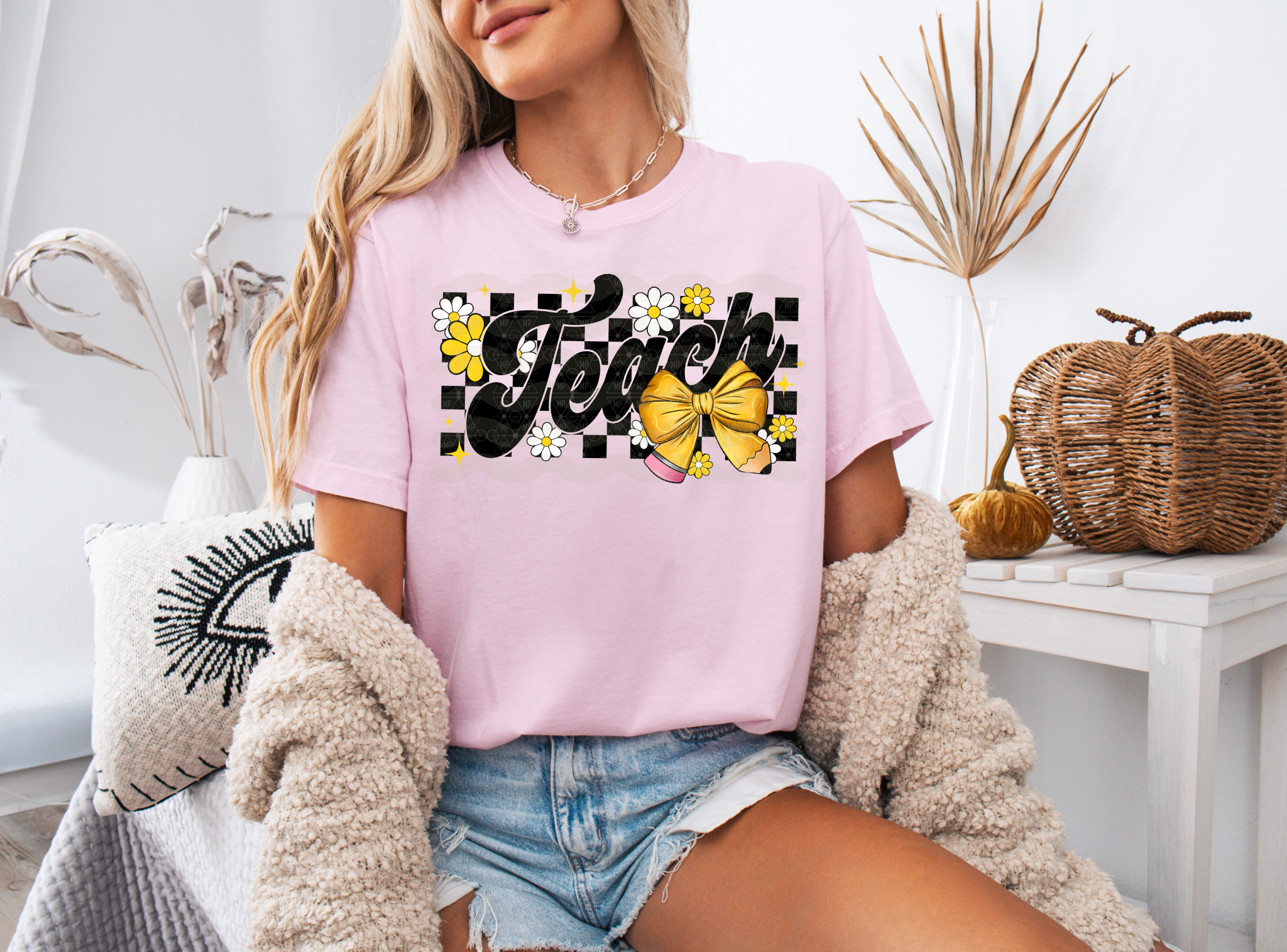 Checkered Teacher Daisies