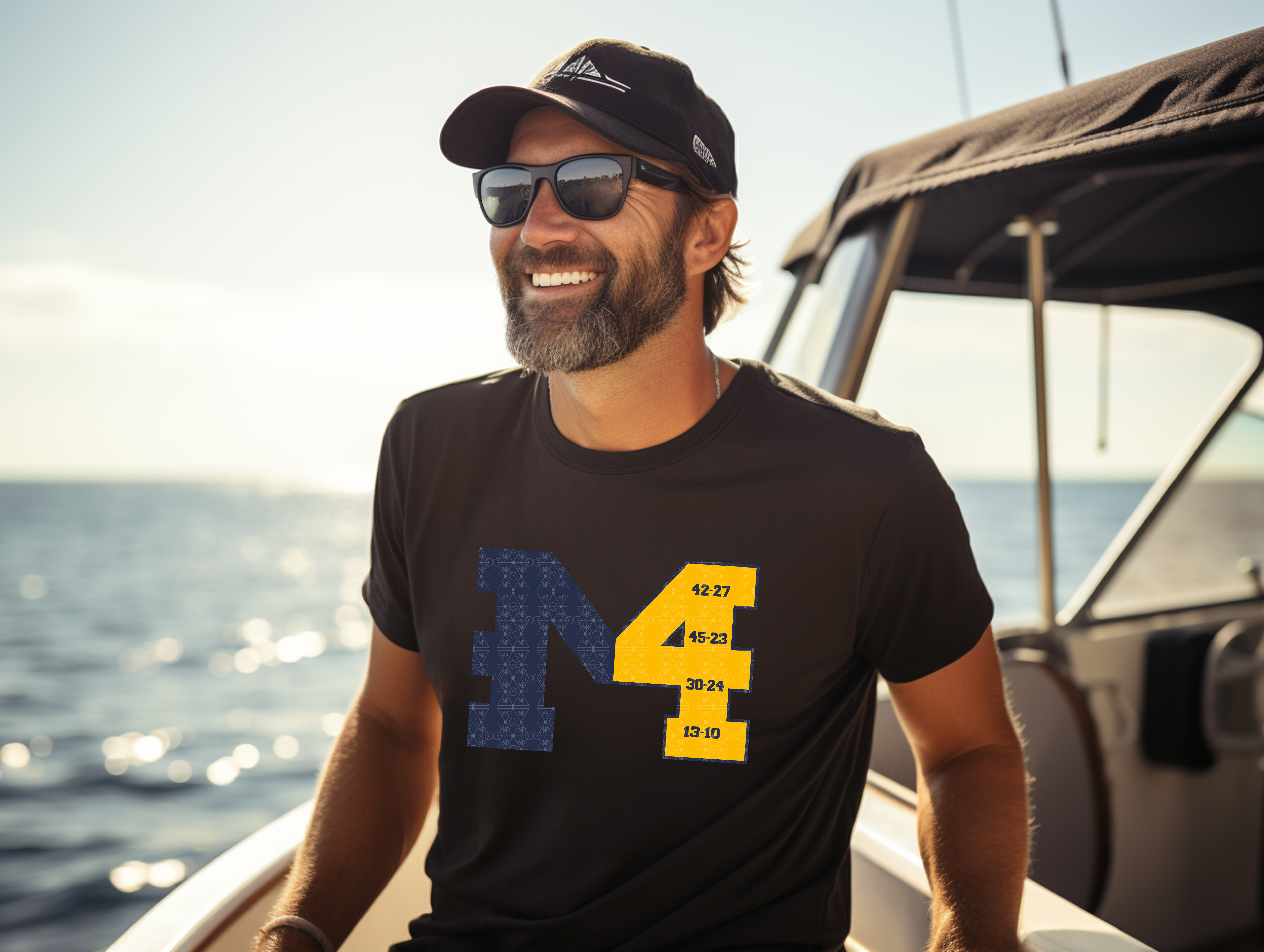 Michigan Blue and Yellow