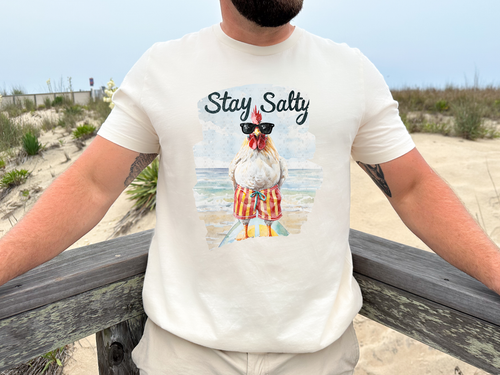 Load image 1 in gallery view. Stay Salty Chicken