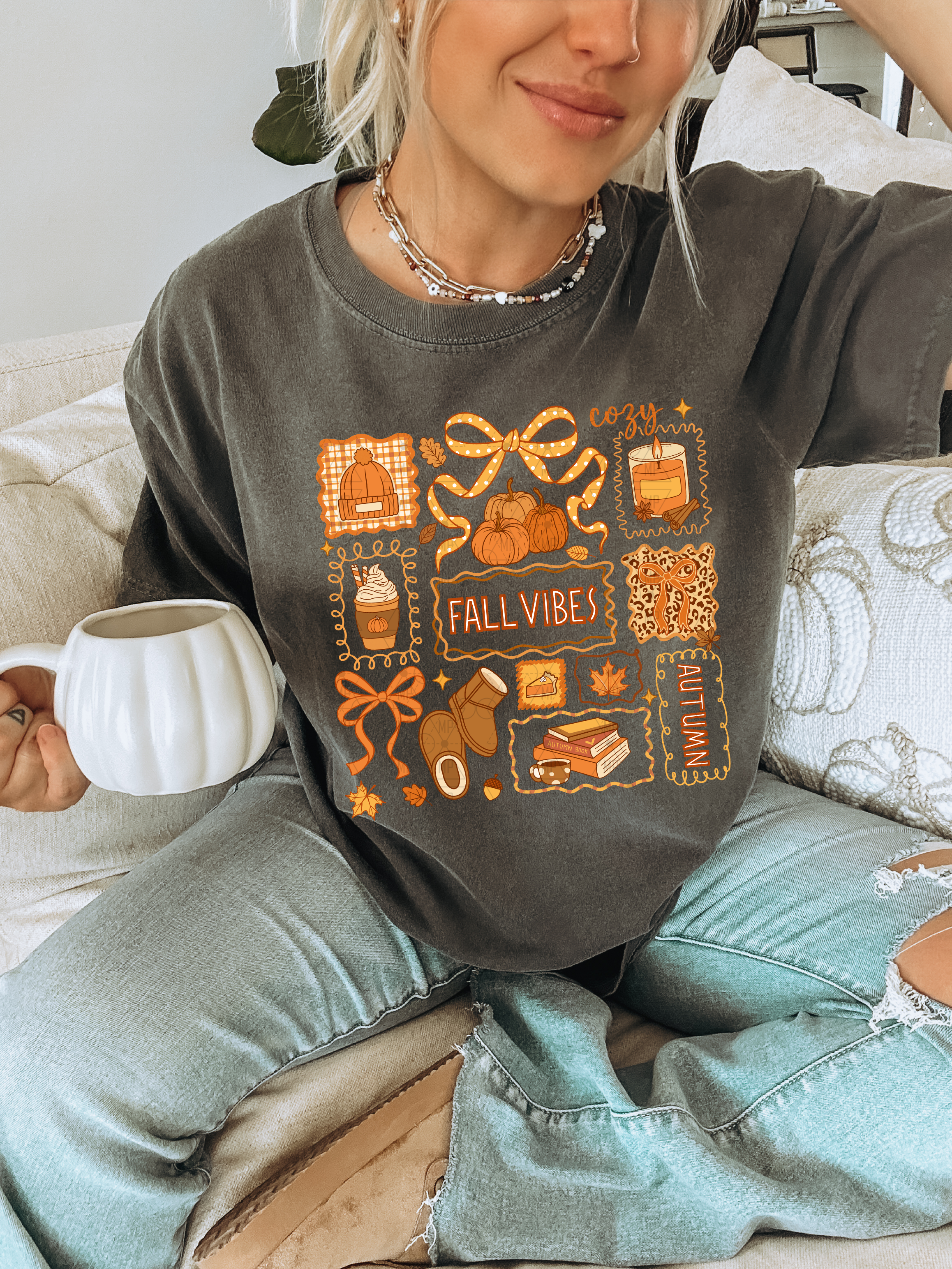Fall Vibes Cozy Collage