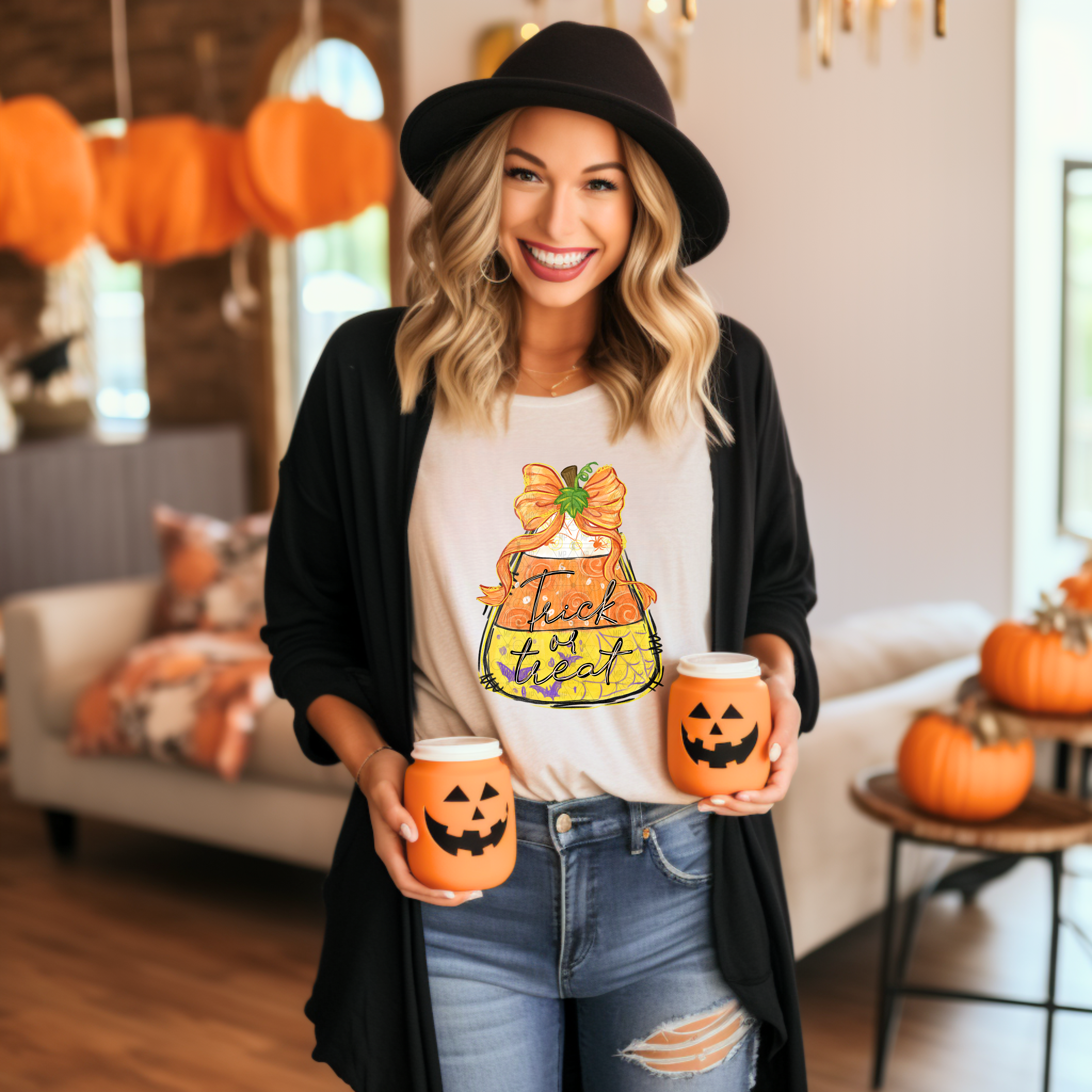 Candy Corn Trick or Treat