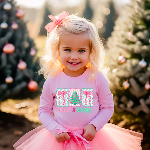 Load image 1 in gallery view. Merry & Bright Cute Doodle Squares