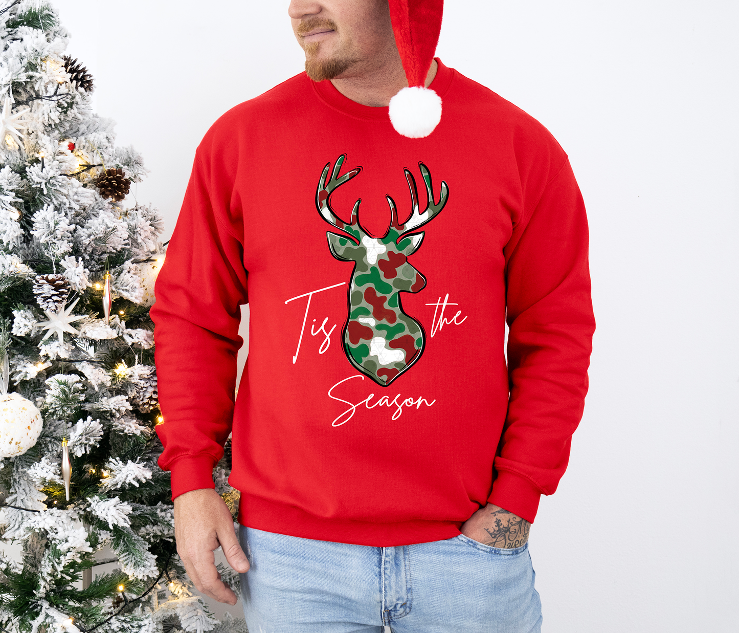 Camo Deer Tis The Season