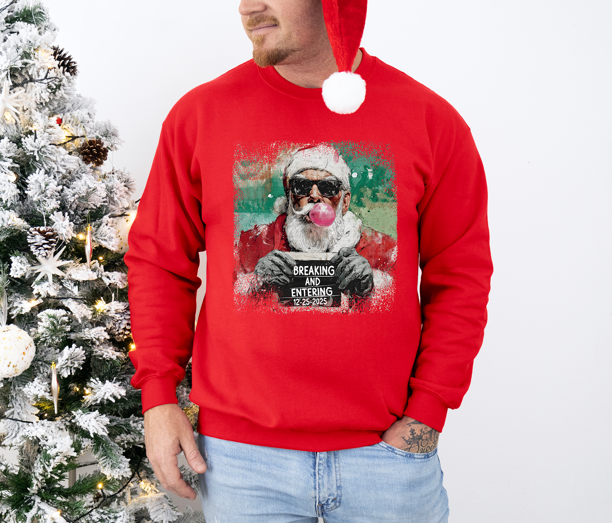 Cool Santa Breaking and Entering 2025