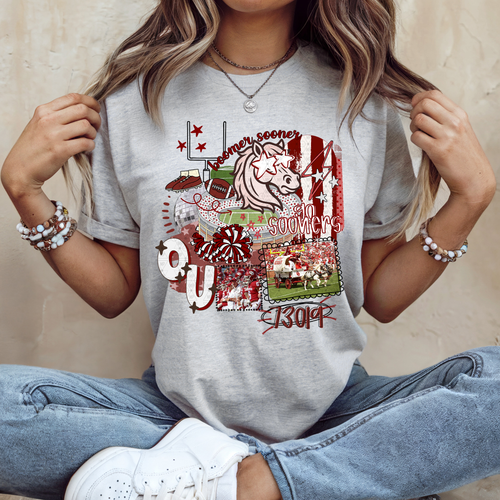 Load image 1 in gallery view. Cute Oklahoma Collage