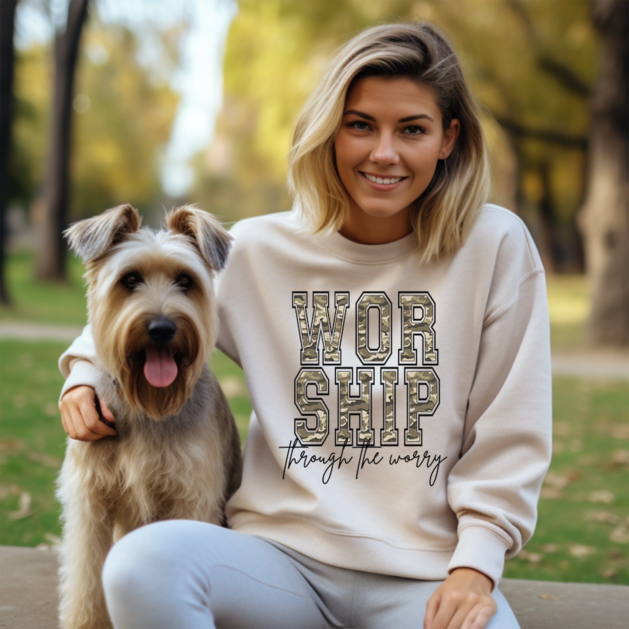 Camo Worship Through The Worry