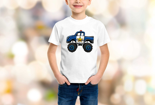 Load image 1 in gallery view. Police Moster Truck