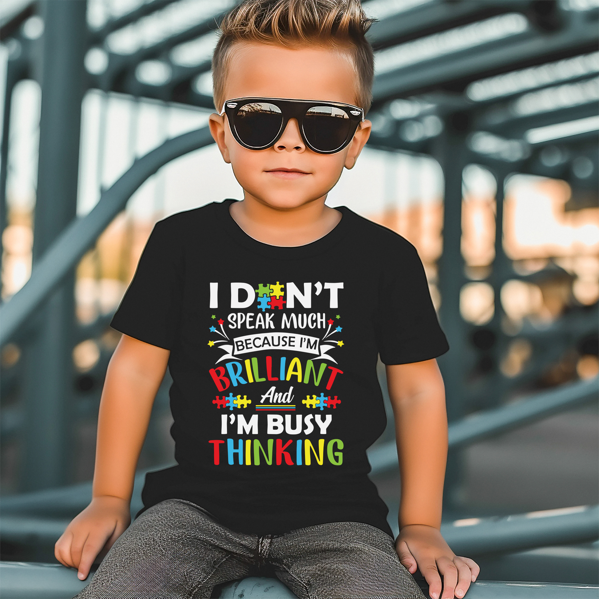 I Don't Speak Much Because I'm Brillant