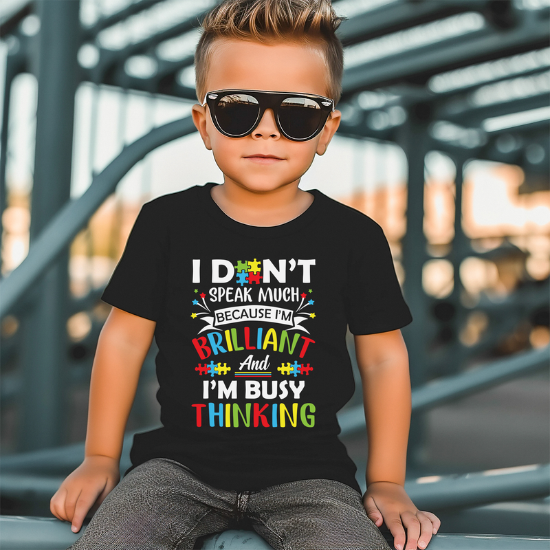 I Don't Speak Much Because I'm Brillant