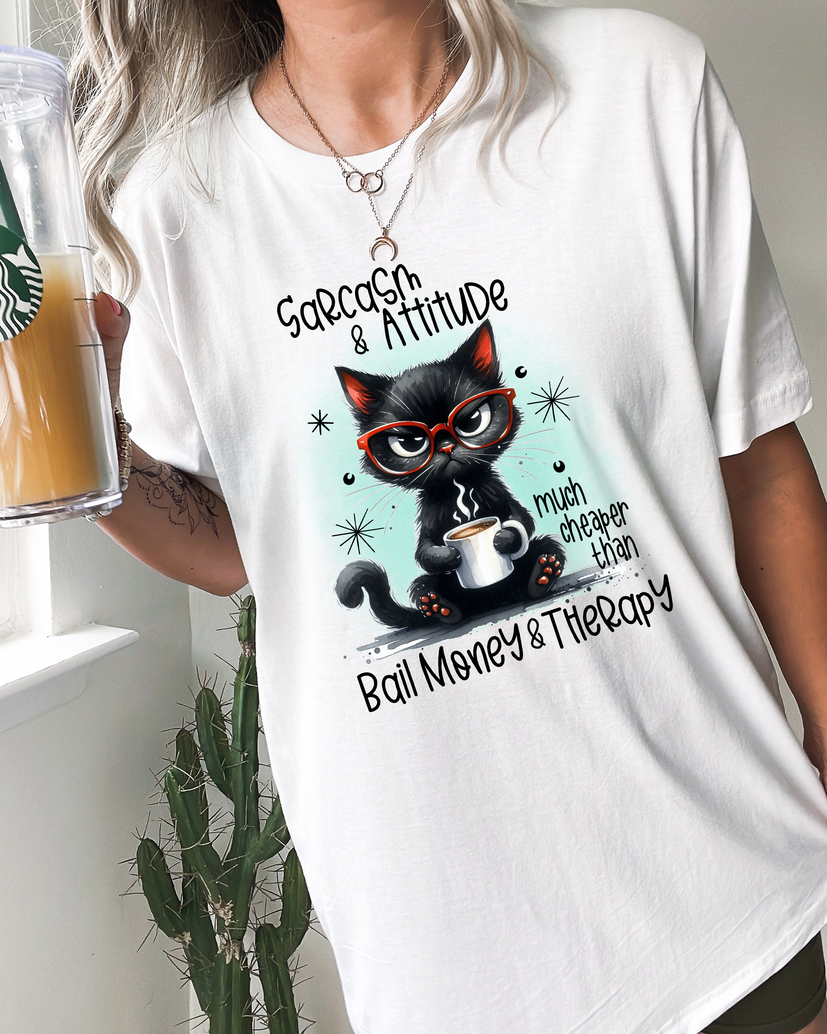 Sarcasm And Attitude Cat