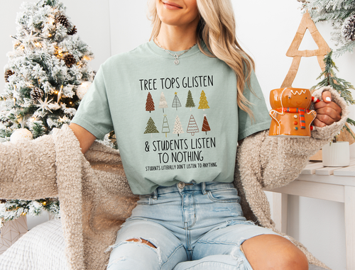 Load image 1 in gallery view. Tree Tops Glisten & Students Listen To Nothing