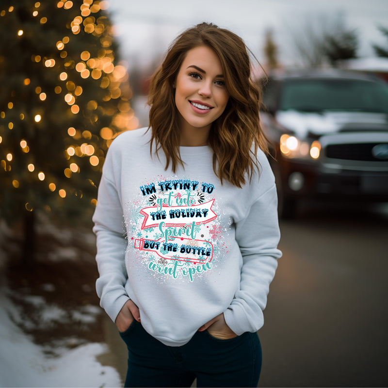 I'm Trying to Get in The Holiday Spirit