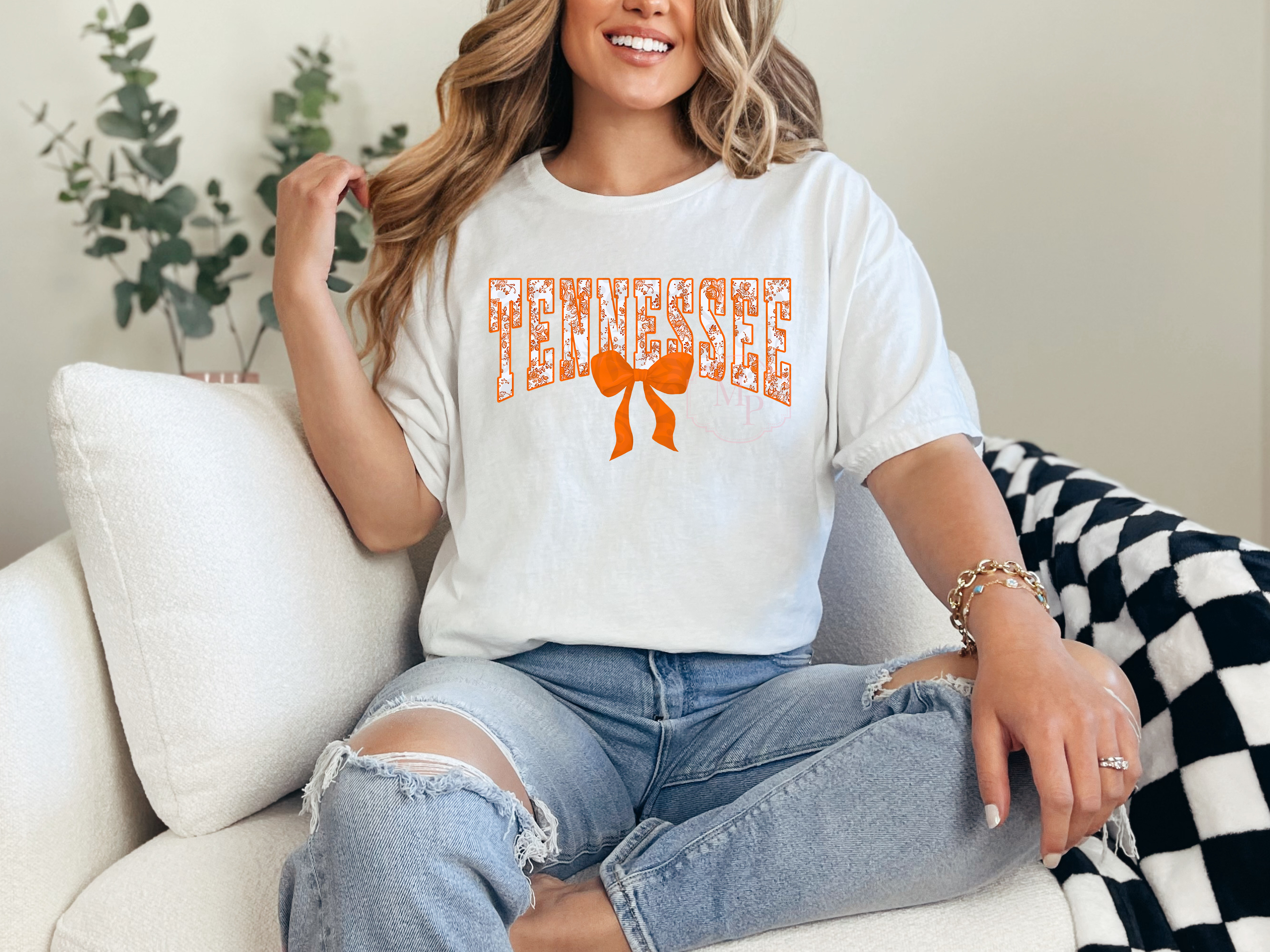 Tennessee Orange with Bow