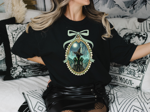 Load image 1 in gallery view. Wicked Frame With Bow