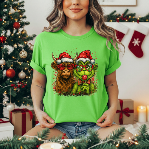 Load image 1 in gallery view. Christmas Highland and Friend