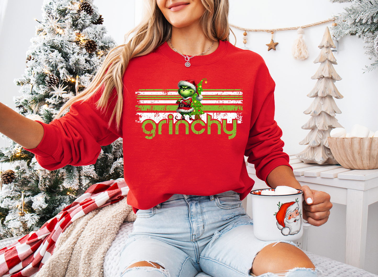 Retro Green Christmas