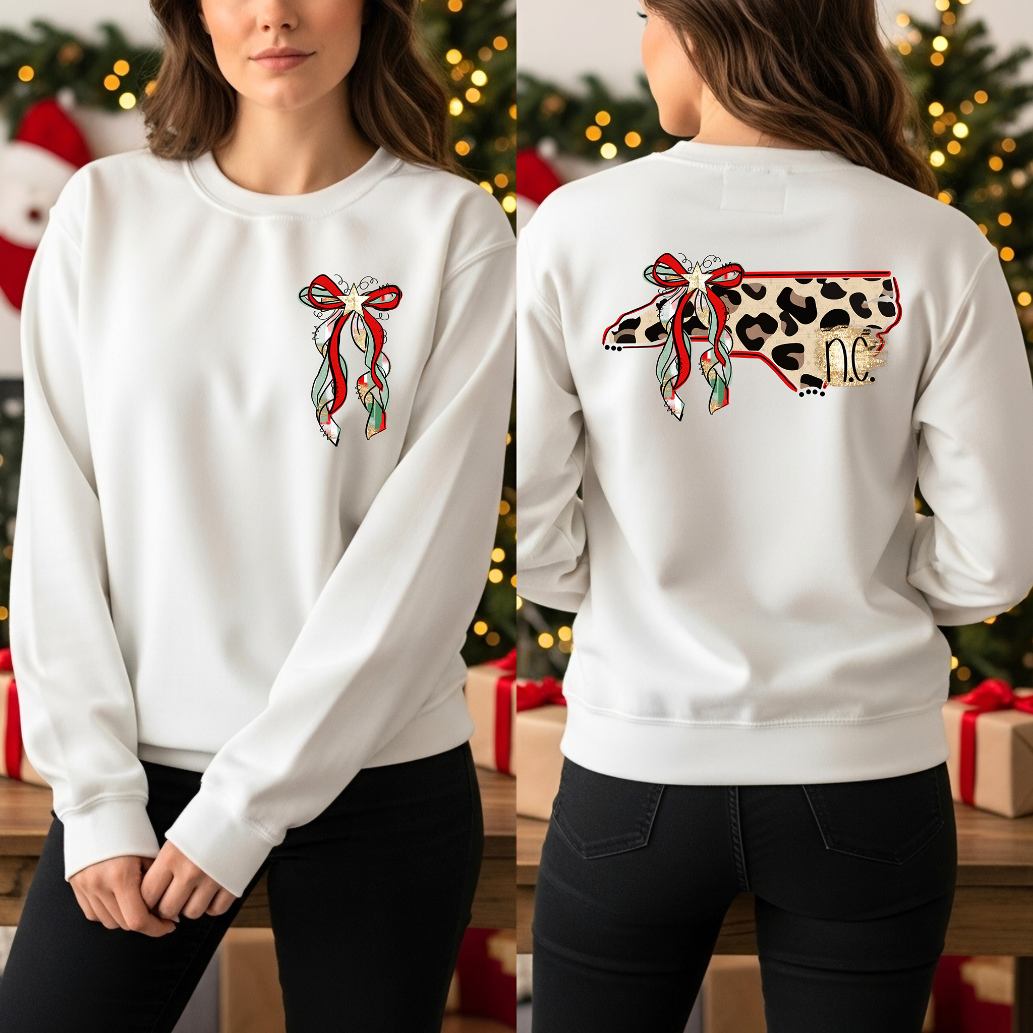 Leopard Christmas North Carolina