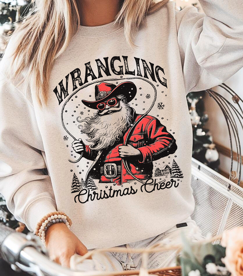Load image 1 in gallery view. Wrangling Christmas Cheer