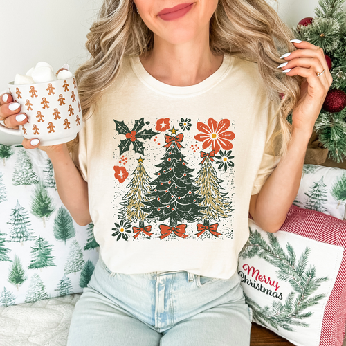 Load image 1 in gallery view. Boho Christmas Trees