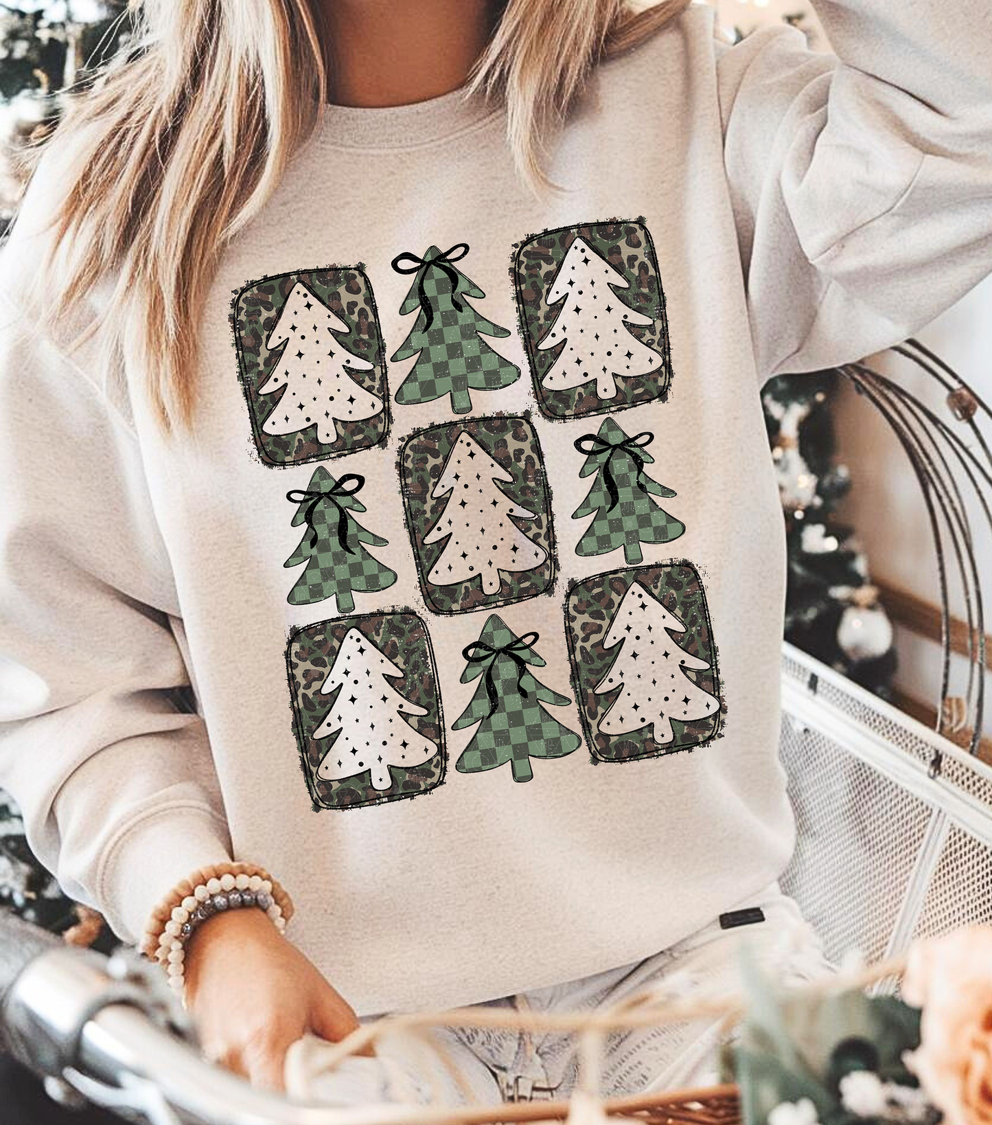 Preppy Camo Christmas Trees