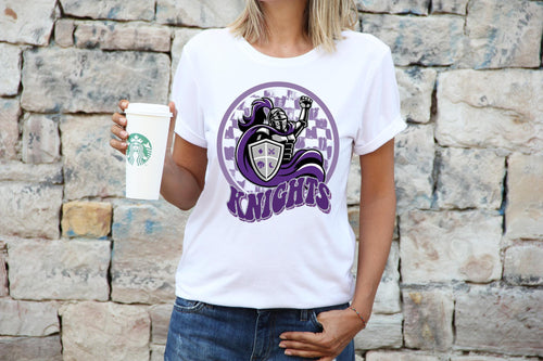 Load image 1 in gallery view. Retro Knights Circle