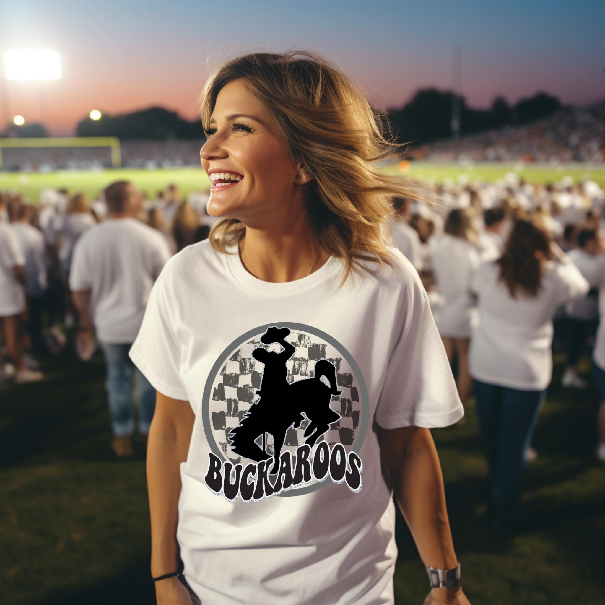 Retro Buckaroos Circle