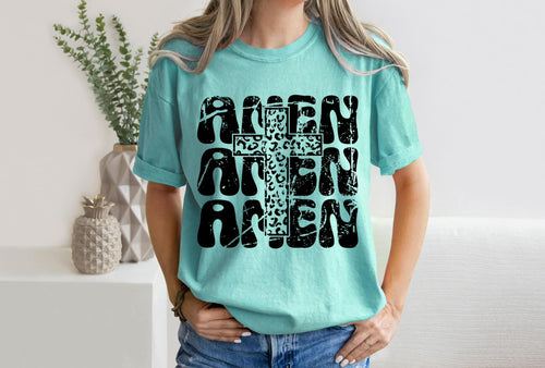 Load image 1 in gallery view. Amen Distressed Echo