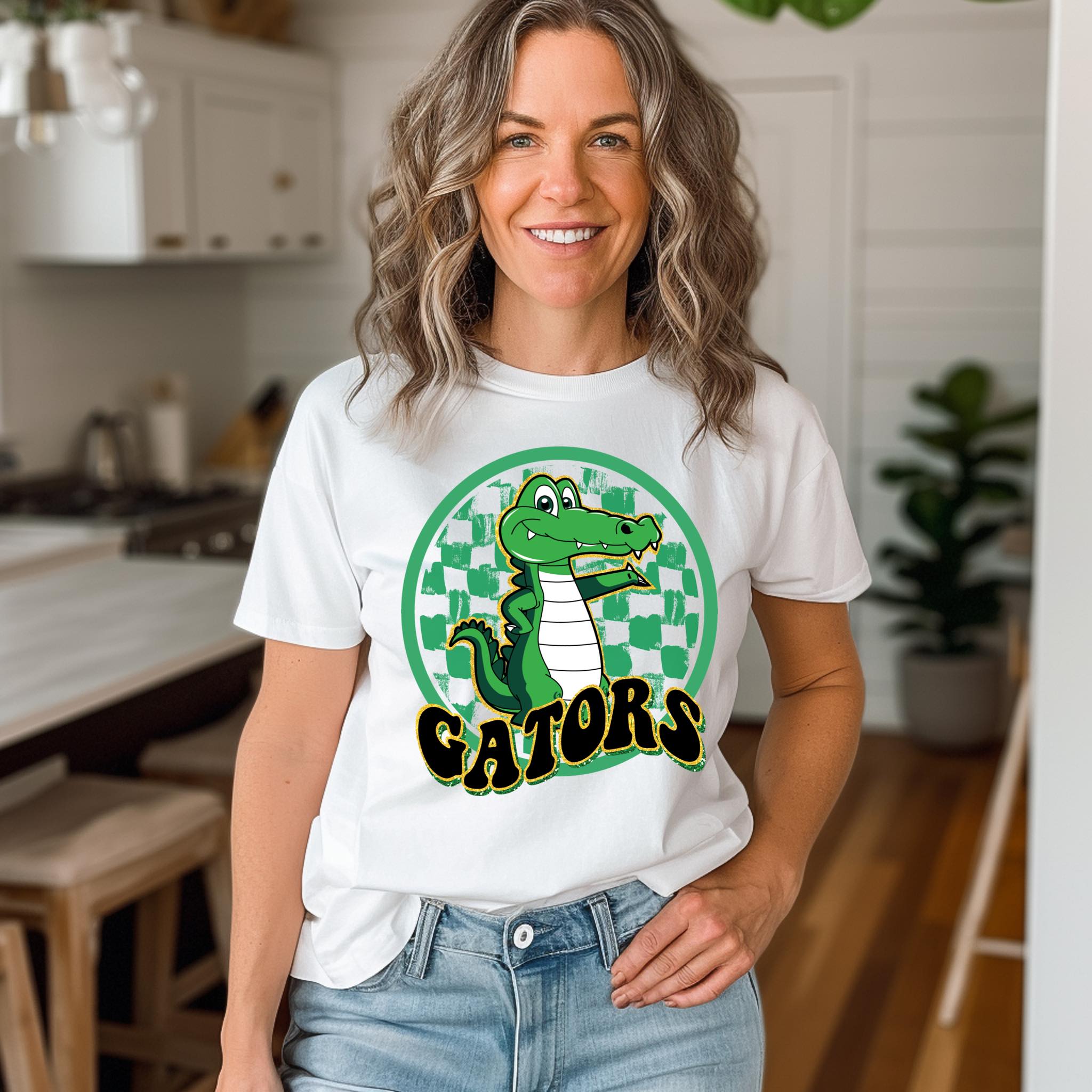 Retro Gators Circle