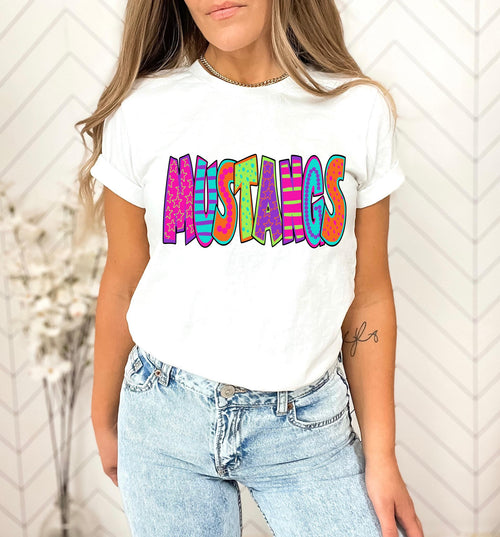 Load image 1 in gallery view. Funky Mustangs