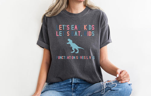 Load image 1 in gallery view. Punctuations Saves Lives
