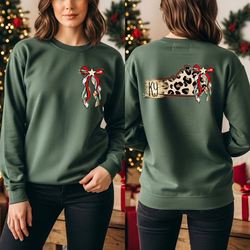 Load image 1 in gallery view. Leopard Christmas Kentucky