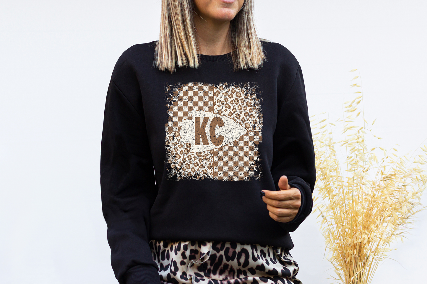 Neutral Checkered and Leopard KC